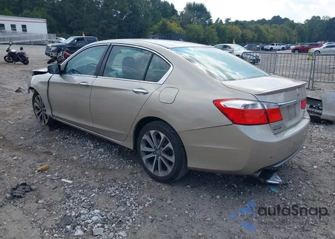 2014 Honda Accord Sport из США, поврежденный, VIN 1HGCR2F58EA080300